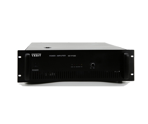 VST-P1500纯后级广播定压功放